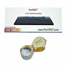 PuriTest Brand 4x12 Gold Test Stone Silver Platinum Testing Scratch Tool... - £19.48 GBP