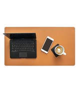 Desk Mat, Recycled Leather, Gift, Computer Mat, Leather desk pad, Office... - £31.19 GBP