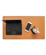 Desk Mat, Recycled Leather, Gift, Computer Mat, Leather desk pad, Office... - $54.19 CAD