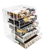 Sorbus Makeup Storage Organizer - 4 Large and 2 Small Drawers, Diamond P... - £50.92 GBP