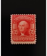 1903 2c George Washington, Carmine Scott 319 Mint F/VF NH - $10.99