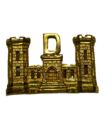 U.S. ARMY, CIRCA 1905-1918, ENGINEERS, D COMPANY, ENLISTED, CAP INSIGNIA... - $40.00