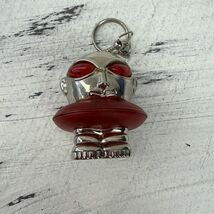 Vtg Heavy Chrome Metal Red Eyed Alien/UFO Butane Lighter - $13.86