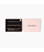 So Fearless 3 Piece Real Gold Plated Anklet/Bracelet Set New in Box - $412.06 MXN