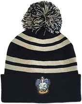 HARRY POTTER House Beanie Hat RAVENCLAW Badge Unisex One Size - $430.45 MXN