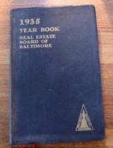 Vintage 1935 Real Estate Board of Baltimore year book planner Unused - £31.81 GBP
