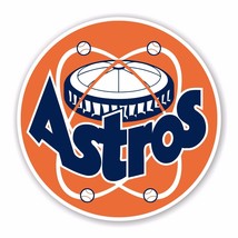 Houston Astros Retro Round Decal / Sticker Die cut - £3.14 GBP+