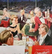 1947 Miller High Life Beer Advertisement Brewery Vintage Restaurant DWPP21 - €21,45 EUR