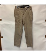 Charter Club Womens 10 Almond Latte Bristol Skinny Leg Ankle Jeans NWD AG37 - €18,58 EUR