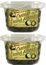 2 Pack Trader Joe&#39;s Chocolate Coconut Almonds 12 Oz Each - £21.31 GBP