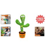Educational Talking Cactus Toy for Toddlers - Fun Plush Gift with Lights - $42.68 CAD
