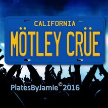 Motley Crue Los Angeles California 35th Anniversary License Plate Tag 6&quot;x12&quot;  - £15.85 GBP