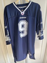 TONY ROMO #9 Blue Dallas Cowboys Jersey NFL Equipment Reebok Size 2XL - £27.86 GBP