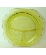 Madrid Amber Golden Glow Grill Dinner Plate Federal Depression Glass 1933 - £8.95 GBP