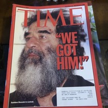 TIME magazine - &quot;We Got Him!&quot; - Dec 22, 2003 - Saddam Hussein in custody  - $14.85