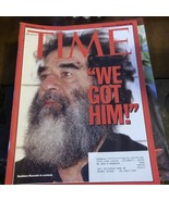 TIME magazine - &quot;We Got Him!&quot; - Dec 22, 2003 - Saddam Hussein in custody  - £11.72 GBP