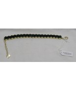 PARK LANE Limited Edition gold asher-cut emerald crystals AVENUE Bracele... - £88.22 GBP