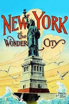 New York; The Wonder City by Irving Underhill #2 - Art Print - £17.37 GBP+