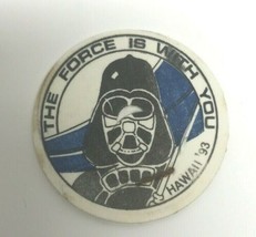 May the Force Be with You Darth Vader Milkcap POG Hawaii 1993 - £12.58 GBP