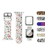 Silicone Pattern Strap for Apple Watch Band. Animal Print Band for all S... - $25.26 CAD