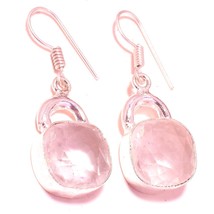 White Topaz Handmade Christmas Gift Earrings Jewelry 1.70&quot; SA 2464 - £4.14 GBP