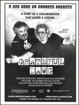 Grateful Dawg Jerry Garcia David Grisman 2001 advertisement 8 x 11 movie ad - £3.32 GBP