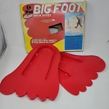 Vintage K-tel Bigfoot Snow Shoes 1977 w Original Box No Straps - $37.39