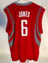 Adidas NBA Jersey Houston Rockets Terrance Jones Red sz MEDIUM - £8.61 GBP