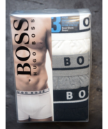 HUGO BOSS Homme 3-Pack Multicolore Coton Extensible sous-Vêtement Short ... - £19.39 GBP