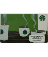 Starbucks Card Korea 2012 Green Dot Cups Gift Card New - £6.31 GBP