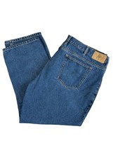 Berkley Jensen 44x30 Blue Jeans Classic Denim Work Pants Loose Straight ... - £15.53 GBP