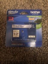 Genuine Brother TZe-231 - 12mm x 8m Black on White P-Touch TZ tape - €11,79 EUR