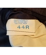US-made men&#39;s black tuxedo jacket size 44R (R for &quot;Regular&quot;) post 1976 p... - $855.30 MXN