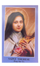 Saint Therese Miraculous Prayer Card - €1,67 EUR