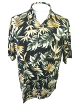CAMPIA MODA Men Hawaiian ALOHA shirt pit to pit 24 sz L rayon camp flora... - £11.63 GBP
