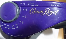 Crown Royal Head Phones AM FM Radio Vintage Canadian whisky brand Liqour VG+ - £15.45 GBP