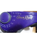 Crown Royal Head Phones AM FM Radio Vintage Canadian whisky brand Liqour... - $19.77