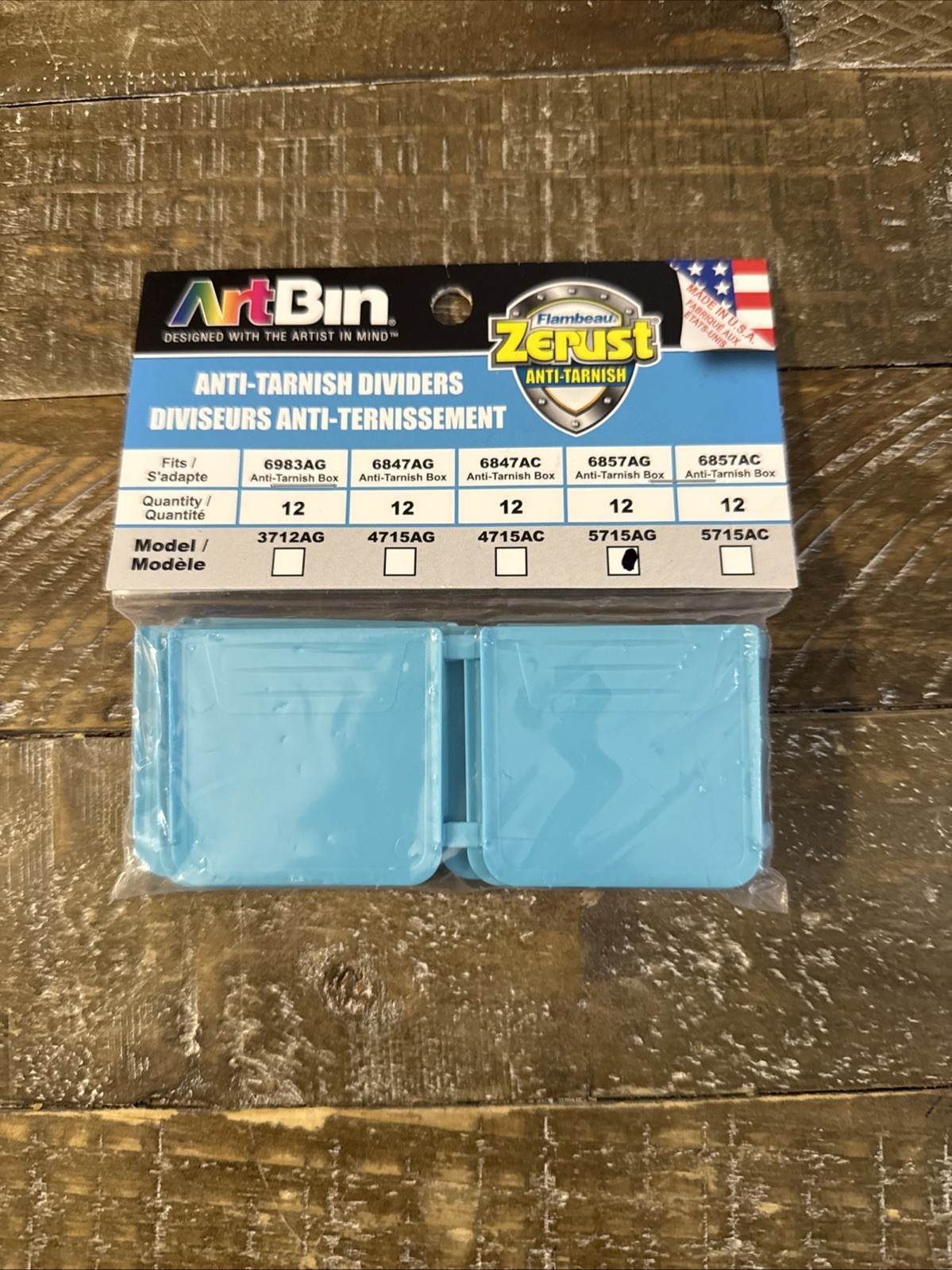 ArtBin Anti Tarnish Dividers 5715AG Blue - $18.69