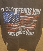 New THIS OFFENDS YOU UNTIL IT DEFENDS YOU  T SHIRT  SECOND AMENDMENT SHIRT - £19.77 GBP+