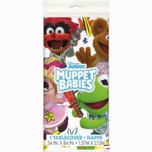 Disney Muppet Babies Sesame Street Plastic Table Cover 1 Ct Birthday Party New - $6.95