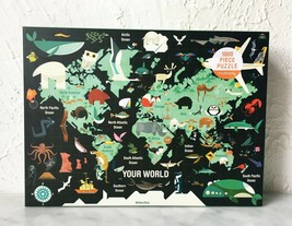 Your World Mudpuppy Jigsaw Puzzle 1000 Pieces 27" x 20" New - Includes Print - £12.70 GBP