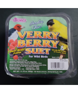 NIOP Brown&#39;s Garden Chic Verry Berry Suet For Wild Birds Berry Flavor Ye... - $1.99