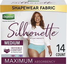 Depend Silhouette Incontinence Underwear for Women, Maximum Absorbency, Disposab - £54.34 GBP