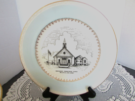 MONTGOMERY PRESBYTERIAN CHURCH RELIGIOUS COLLECTOR PLATE BELLEVILLE NJ - $14.80