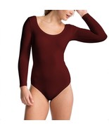 SPANX by Sara Blakely Long Sleeve Bodysuit FS6015 Women&#39;s Top Size L Ric... - $38.95