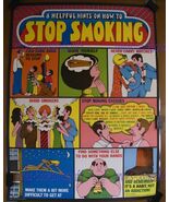 8 HELPFUL HINTS on HOW to STOP SMOKING * Lionel Kalish  21 x 28 inch poster - $49.95
