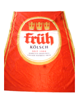 Fruh Kolsch Cologne 3 x 1.5 Meters GIANT Size German Banner Flag - €107,25 EUR