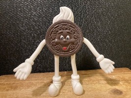 1990s Nabisco OREO COOKIE Mascot - Collectible Bendy Bendable Figure - £3.23 GBP