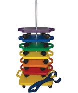 Champion Sports Scooter Stacker, Yellow - $74.92
