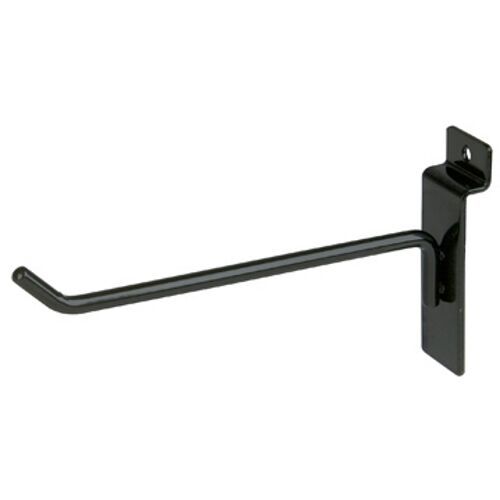 NEW SLATWALL 6&quot; BLACK  PEG HOOKS LOT OF 12 PCS - $13.25